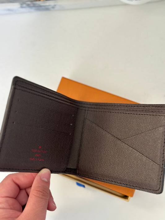 LV Checkered Wallet