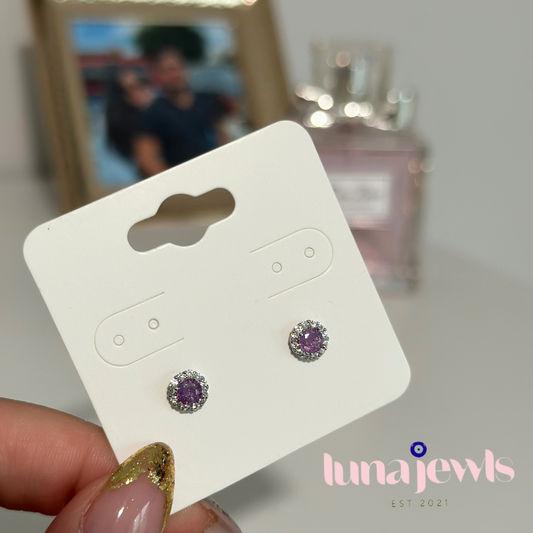 Mini Purple Studs