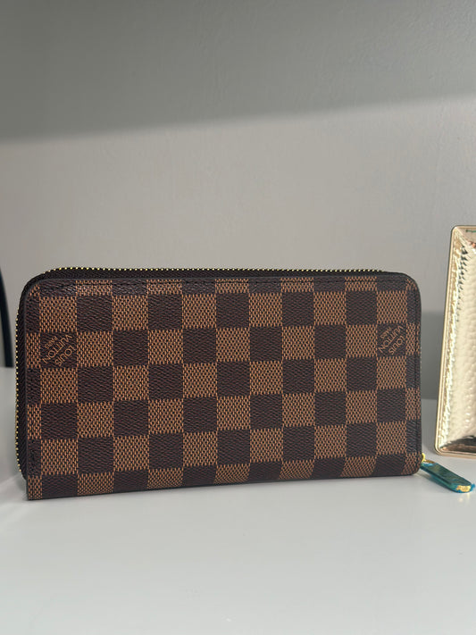 LV Checkered Wallet