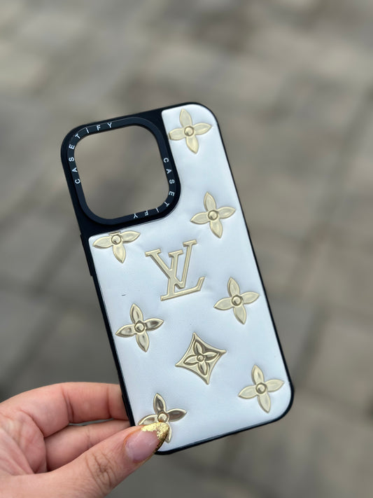 White LV Case